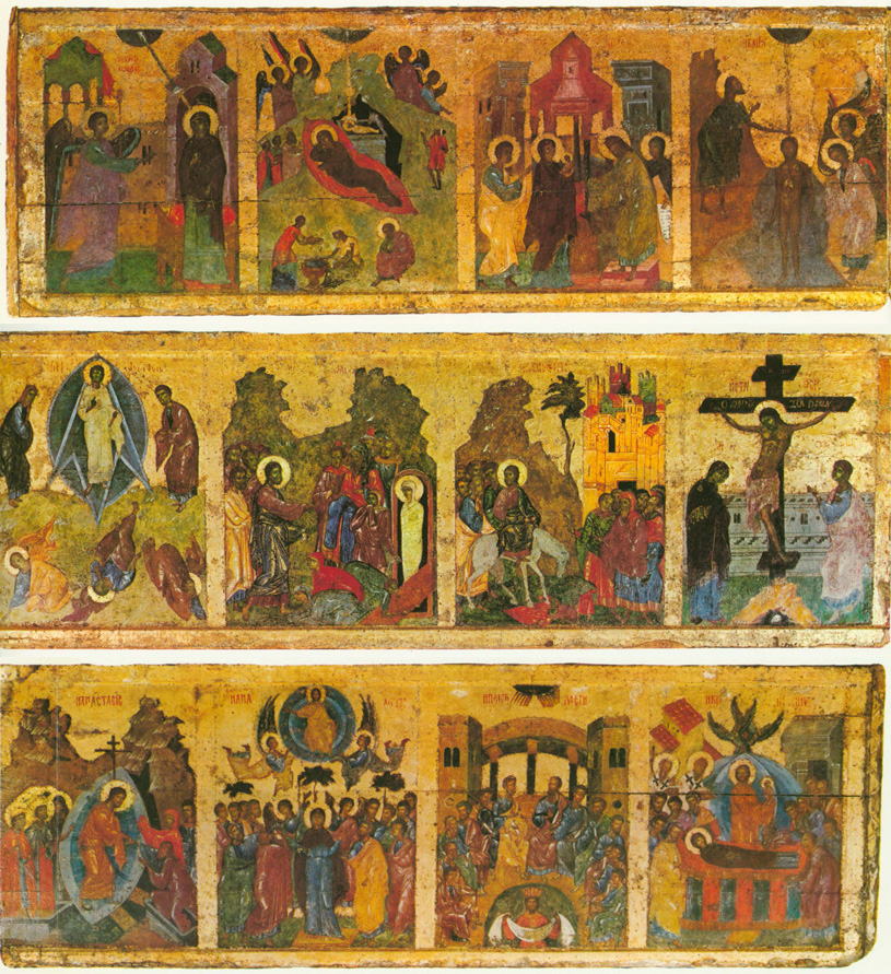 Праздничный ряд Софии Новгородской