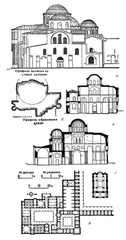 Константинополь. Церкви монастыря Пантократора, 1-я половина XII в.