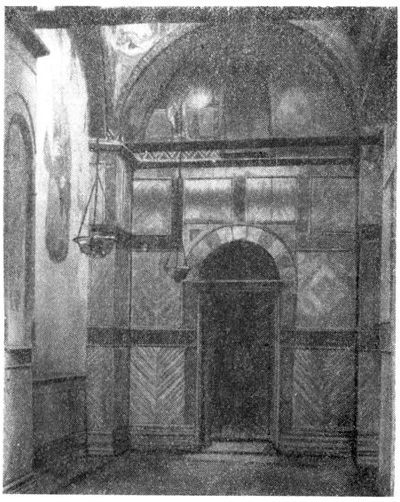 Константинополь. Церковь монастыря Хора. Часть интерьера