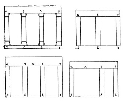 Расчет балочно-стоечной конструкции в книге Герона Александрийского «Механика»