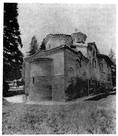 Бояна. Церковь Пантелеймона и Николая. Общий вид с юго-востока