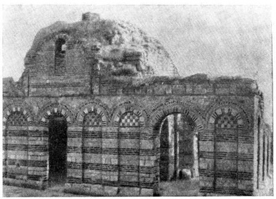 Месемврия. Церковь архангелов Михаила и Гавриила. Общий вид с севера