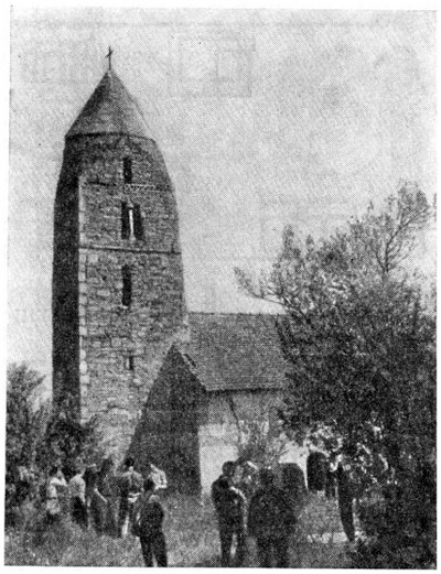 Село Стрею. Церковь. Вид с севера