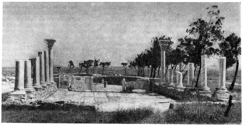 Херсонес: базилика в центре города. VII—X вв.