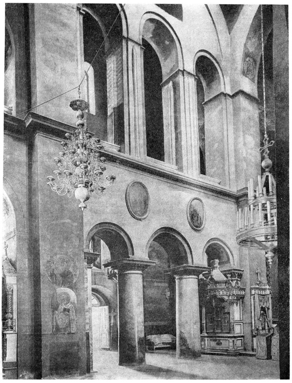 Чернигов. Спасский собор. Внутренний вид