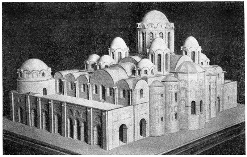 Киев. Софийский собор. Модель (реконструкция)