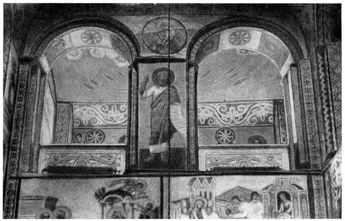 Киев. Кирилловская церковь. Аркады на хорах