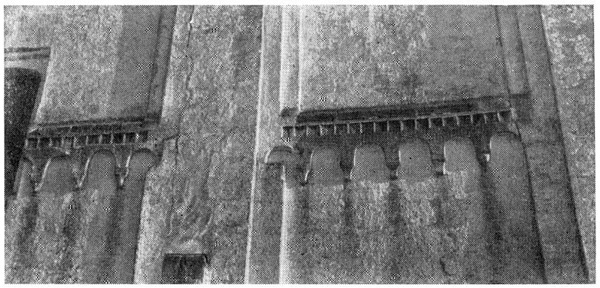 Кидекша. Церковь Бориса и Глеба, 1152 г. Аркатура