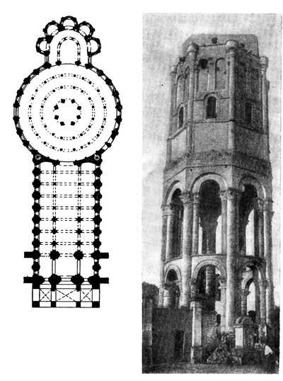 Шарру. Монастырская церковь, XI в. Шарру. Монастырская церковь, XI в.
