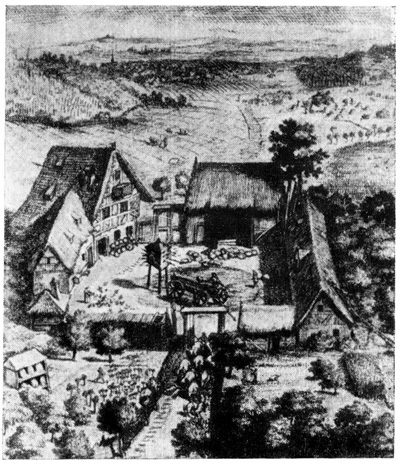 Дейбаксхоф (близ Эйзенаха). Франконский крестьянский двор. Реконструкция