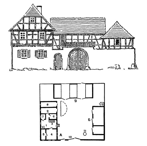 Тип фахверкового дома