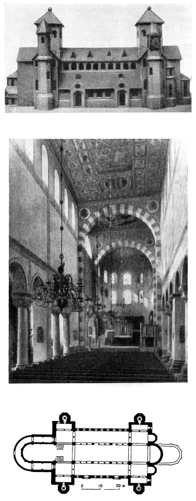 Хильдесхайм. Церковь св. Михаила, начало XI в. Хильдесхайм. Церковь св. Михаила, начало XI в.