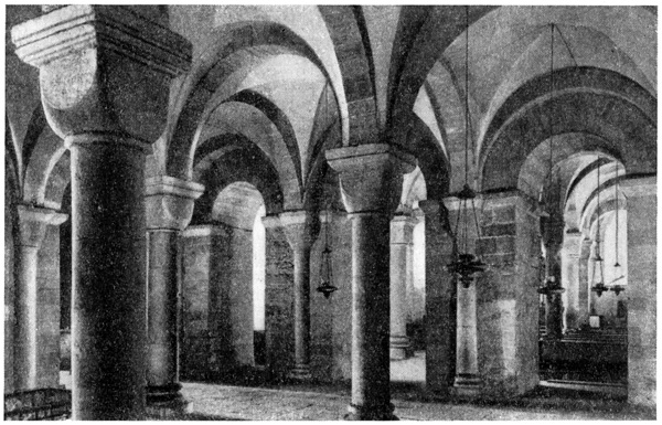 Шпейер. Собор. Крипта, начало XI в. Шпейер. Собор. Крипта, начало XI в.