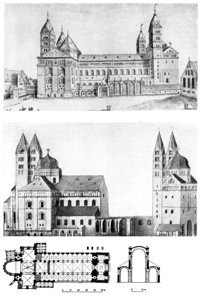 Шпейер. Собор, XI—XII вв.