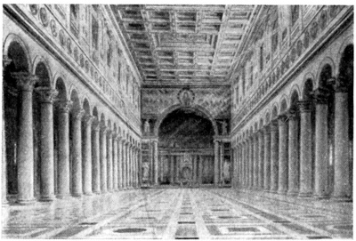 Рим. Базилика св. Павла «за стенами» (Сан Паоло фуори ле мура), IV—V вв.