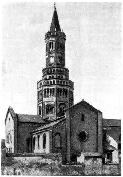 Кьяравалле. Церковь аббатства, около 1220 г.