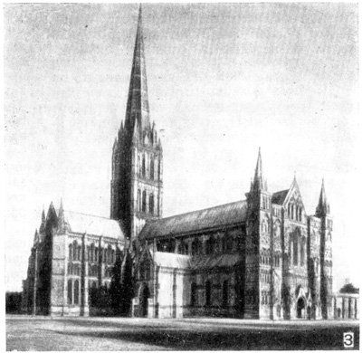 Готический собор. Солсбери