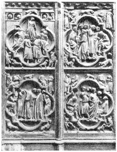 Париж. Собор Парижской богоматери. Рельефы цоколя южного трансепта Париж. Собор Парижской богоматери. Рельефы цоколя южного трансепта