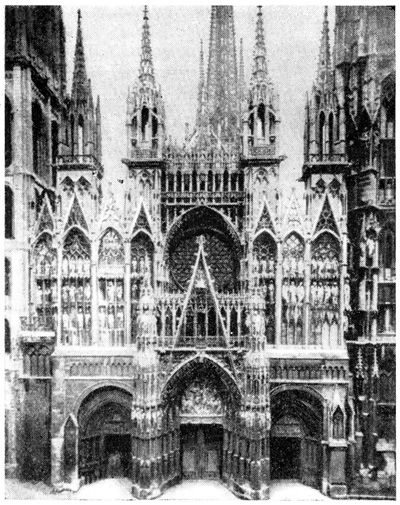 Руан.Собор, XIII—XV вв. Руан.Собор, XIII—XV вв.