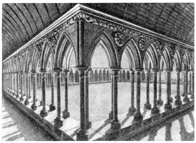 Мон-Сен-Мишель. Клуатр