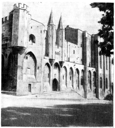 Авиньон. Папский дворец, 1242—1352 гг.