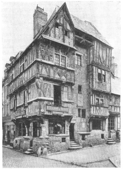 Байе. Фахверковый жилой дом XV в.