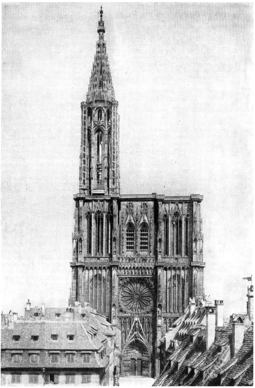 Страсбург. Собор, конец XII в. — XV в.