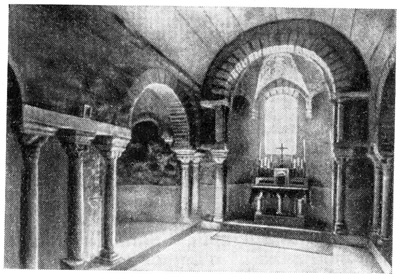 Пуатье. Баптистерий, конец VII в.