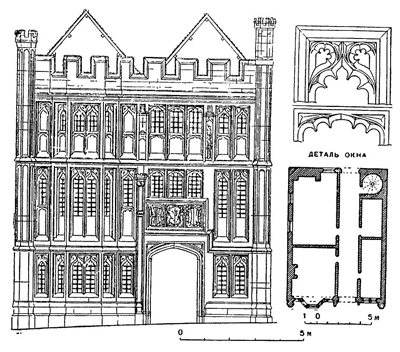 Гластонбери. Гостиница св. Георгия, XV в.
