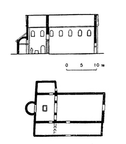 Анжер. Часовня Сен Мартен, 2-я половина VII в.