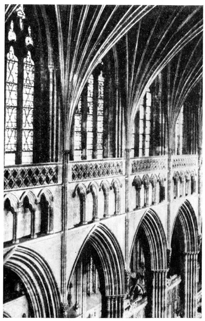 Эксетер. Собор, 1224—1370 гг. Своды нефа