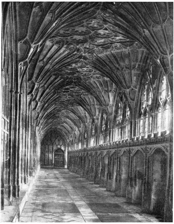 Глостер. Собор. Клуатр, закончен в 1377 г.