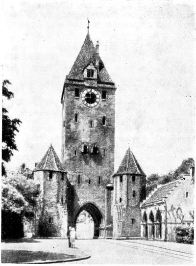 Регенсбург. Городские ворота, XIII в.