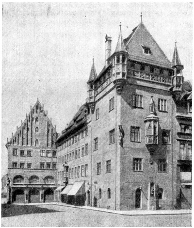 Нюрнберг. Жилой дом Нассауэра, XIII в.