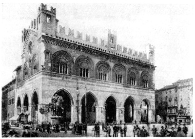 Пьяченца. Палаццо дель Комуне, начат в 1280 г.