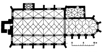 Чески Крумлов. Церковь св. Вита, 1407—1439 гг.