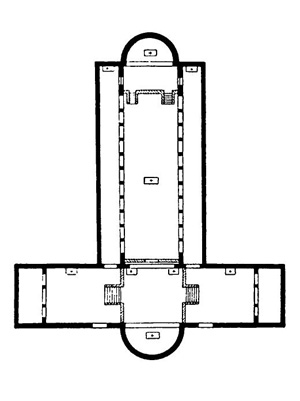 Фульда. Монастырская церковь, 819 г.