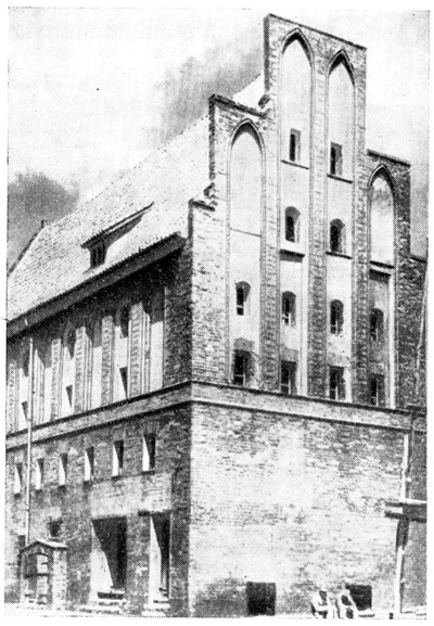 Торунь. Старая Житница, XIV в.