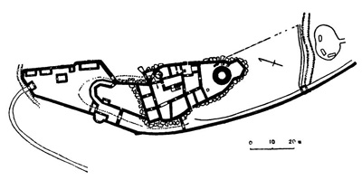 Влень. Замок, XIII—XV вв.